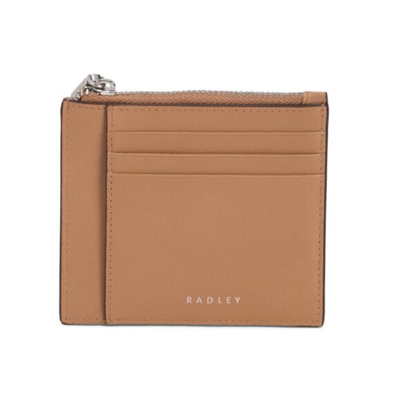 RADLEY LONDON Chai Leather Lynton Close Small Zip Top Card Holder - Picture 1 of 2